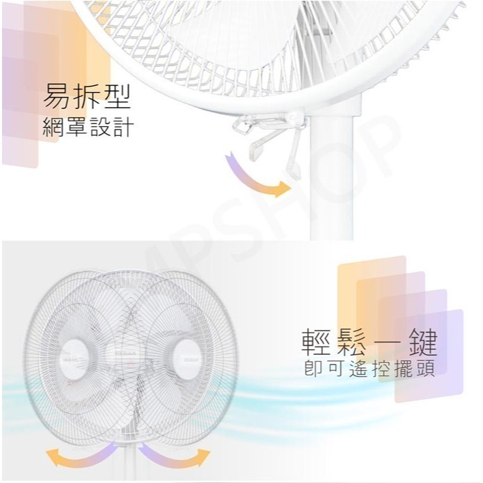 【禾聯HERAN】12吋智能變頻DC風扇 HDF-12AH710 12段風速 省電 靜音 保固1年-細節圖8