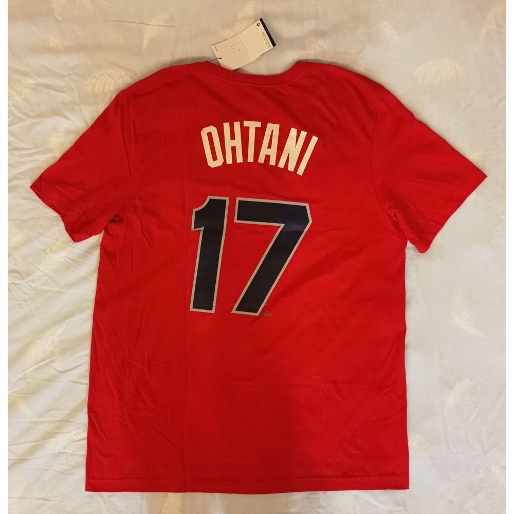 (全新現貨) Nike MLB 洛杉磯天使 Ohtani 大谷翔平 2023 城市版 背號短T (Sz. S、M)-細節圖10