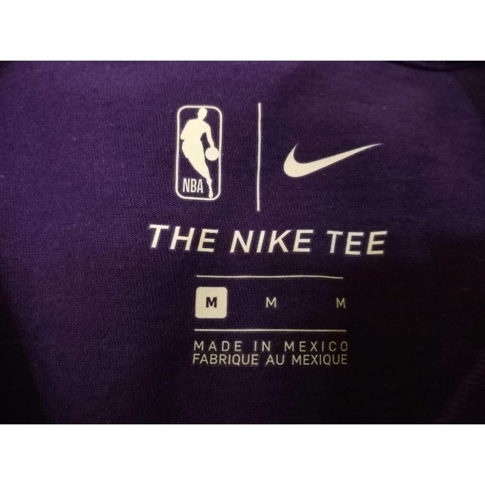 (特價) Nike NBA 洛杉磯湖人 LeBron James Select Series 短T (Sz. 亞規 M)-細節圖5