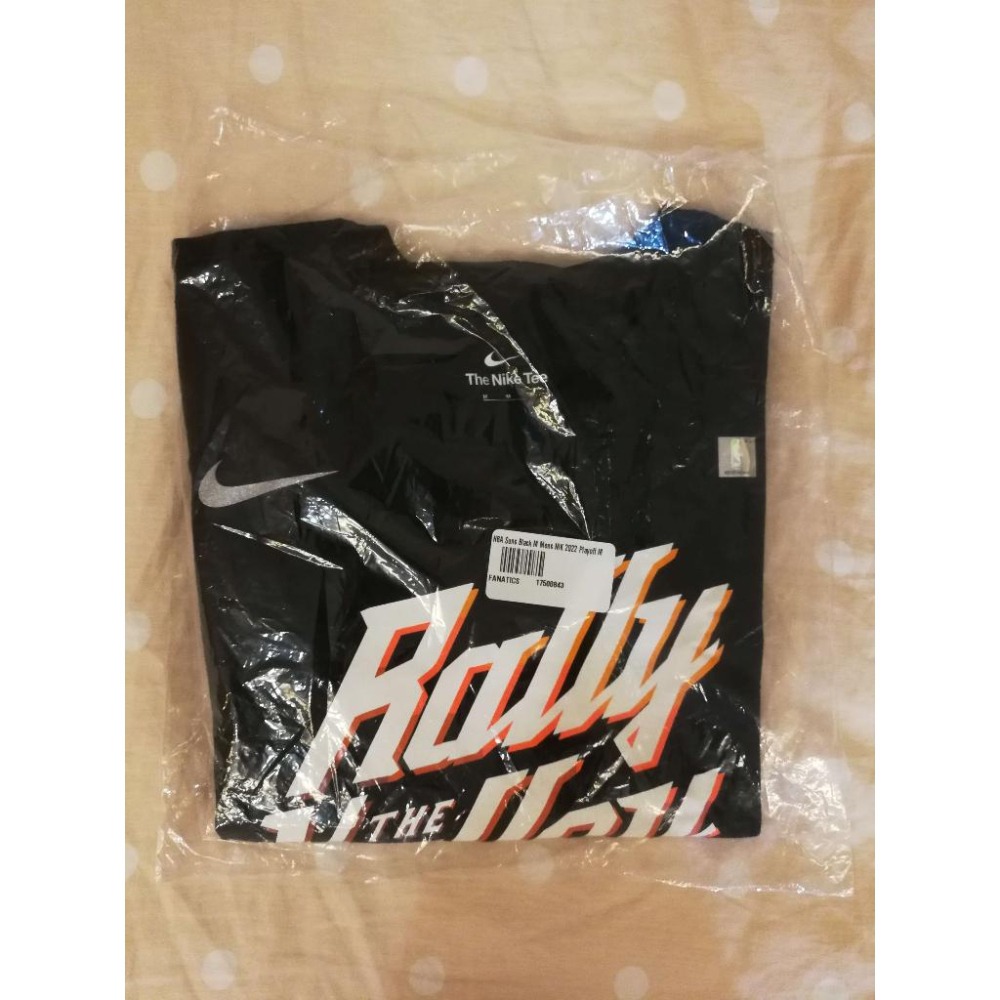 (全新現貨) Nike NBA 鳳凰城太陽 21/22 季後賽「Ralley The Valley」口號短 T-細節圖6