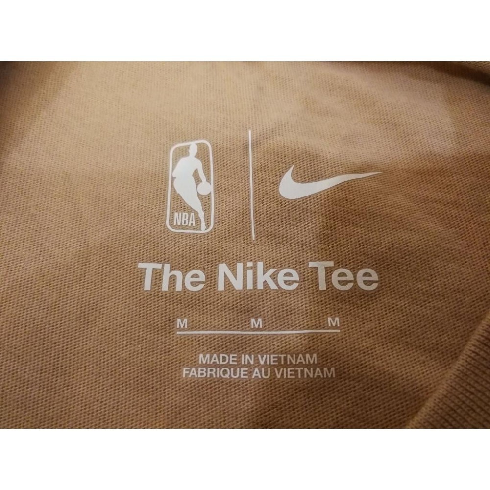 (全新現貨) Nike NBA 克里夫蘭騎士 22/23 城市版 隊名短 T (Sz. M)-細節圖5