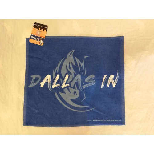 (特價) WinCraft NBA 達拉斯獨行俠 21/22 季後賽「All In」口號 球迷加油毛巾