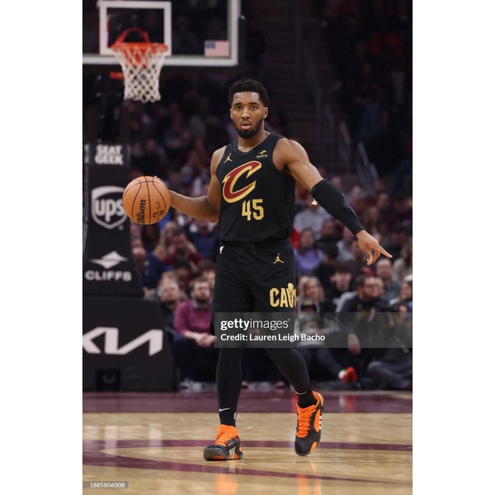 (新鮮現貨) Nike NBA 克里夫蘭騎士 Donovan Mitchell 23/24 宣告版 背號T (Sz.M)-細節圖3