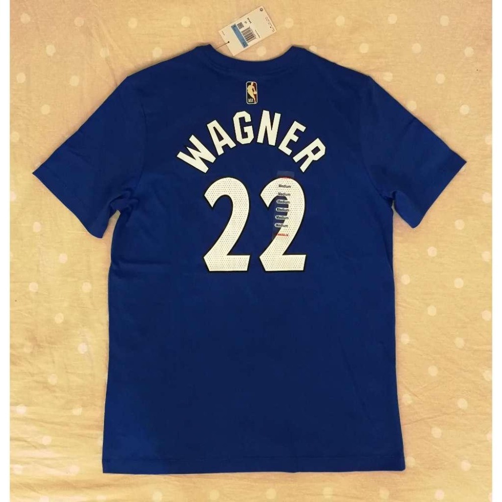 (新鮮現貨) Nike NBA 奧蘭多魔術 Franz Wagner 23/24 復古版 背號短T (Sz. M)-細節圖2