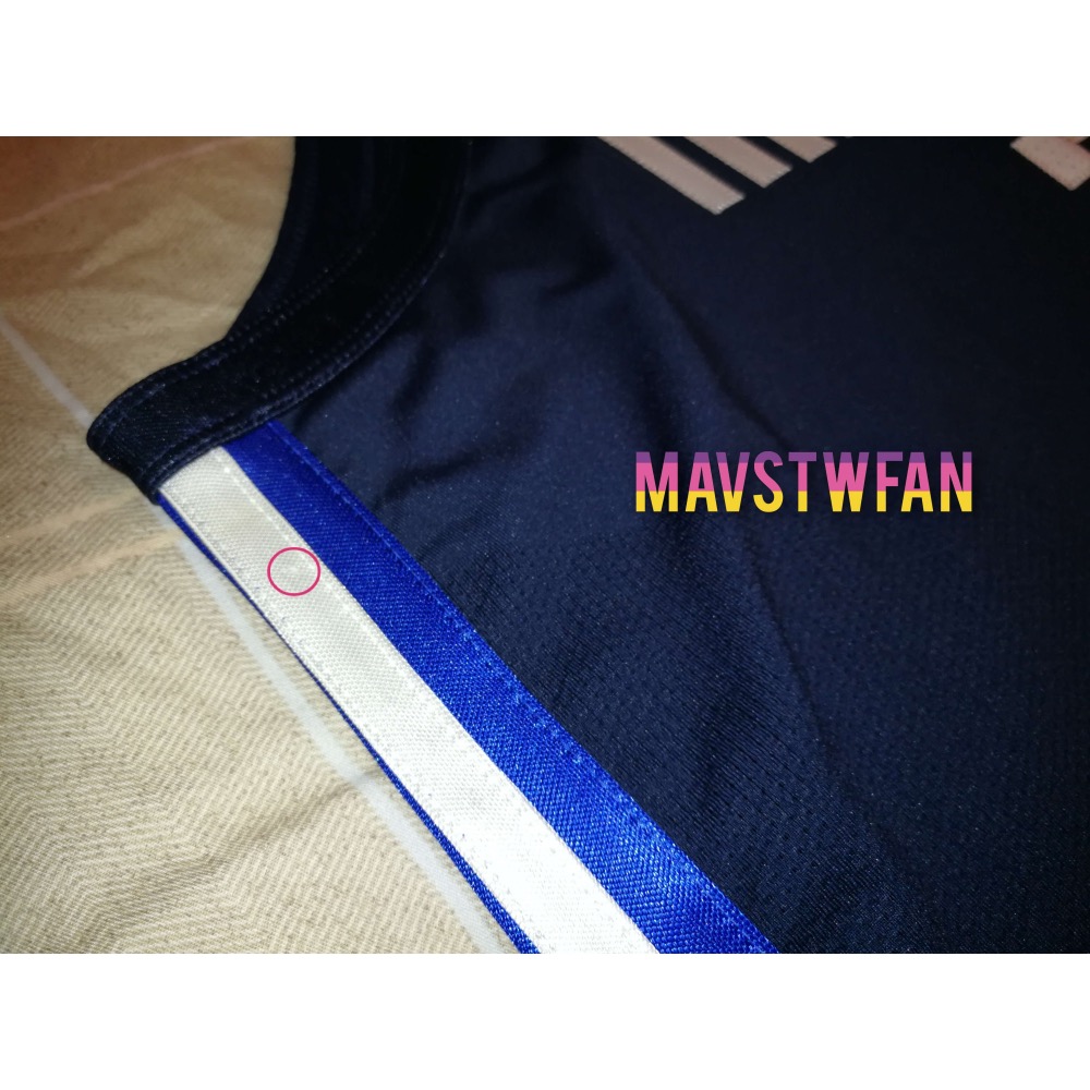 (全新現貨) Nike Luka Doncic 達拉斯獨行俠 21/22 宣告版 AU 球衣 (L 48，原生贊助標)-細節圖8