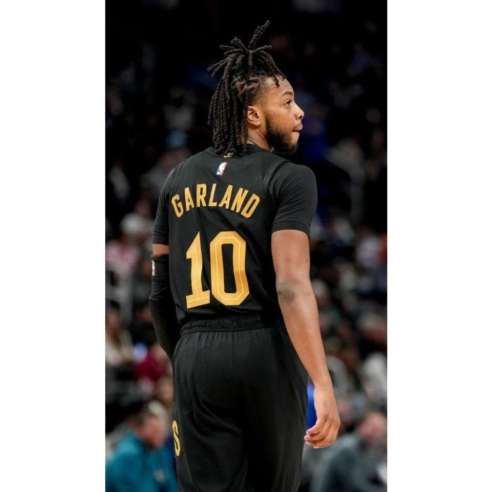 (新鮮現貨) Nike NBA 克里夫蘭騎士 Darius Garland 23/24 宣告版 背號T-細節圖4