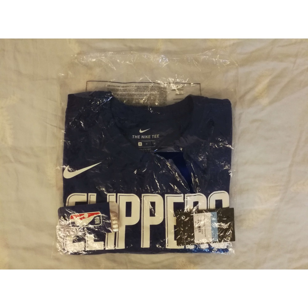 (最後一件) Nike NBA 洛杉磯快艇 Kawhi Leonard 19/20 經典版 背號短T (Sz. M)-細節圖9