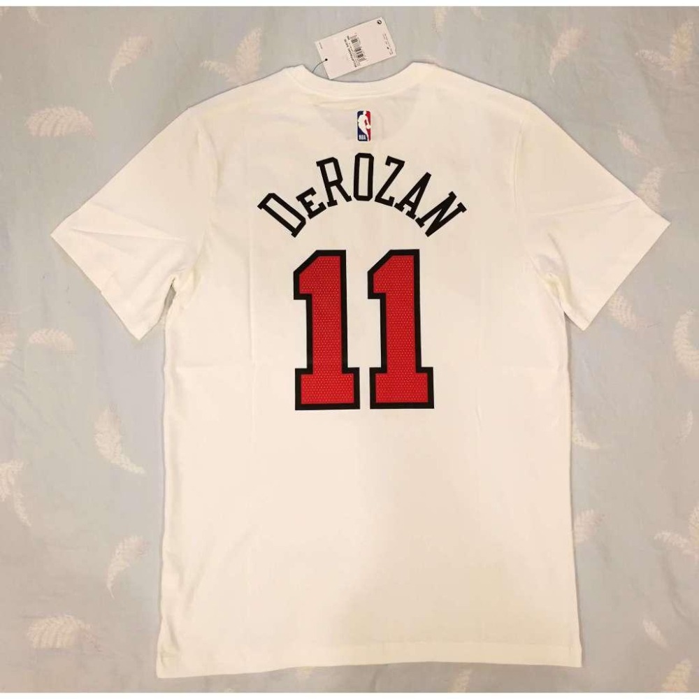 (全新現貨) Nike NBA 芝加哥公牛 DeMar DeRozan 23/24 聯盟版 背號短T (Sz. M)-細節圖2