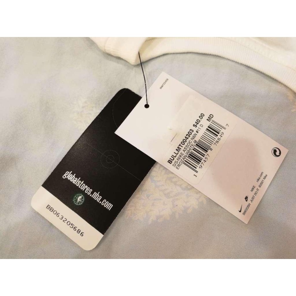 (全新現貨) Nike NBA 芝加哥公牛 DeMar DeRozan 23/24 聯盟版 背號短T (Sz. M)-細節圖9