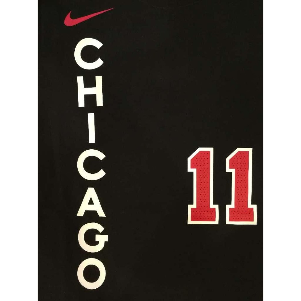 (全新現貨) Nike NBA 芝加哥公牛 DeMar DeRozan 23/24 城市版 背號短T (Sz. M)-細節圖5