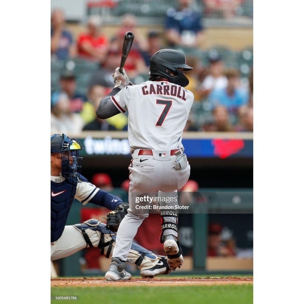 (全新現貨) Nike MLB 亞利桑那響尾蛇 Corbin Carroll 2023 客場 背號短T (Sz. M)-細節圖4