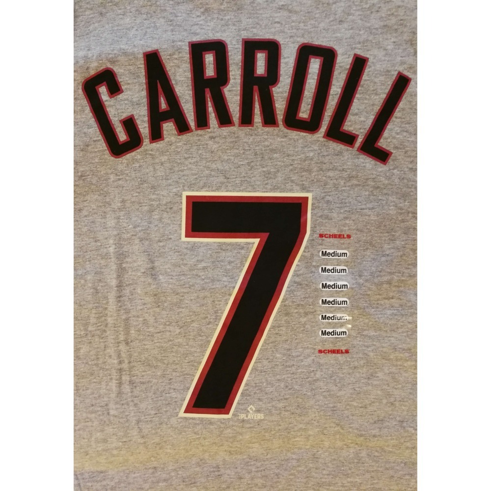 (全新現貨) Nike MLB 亞利桑那響尾蛇 Corbin Carroll 2023 客場 背號短T (Sz. M)-細節圖6
