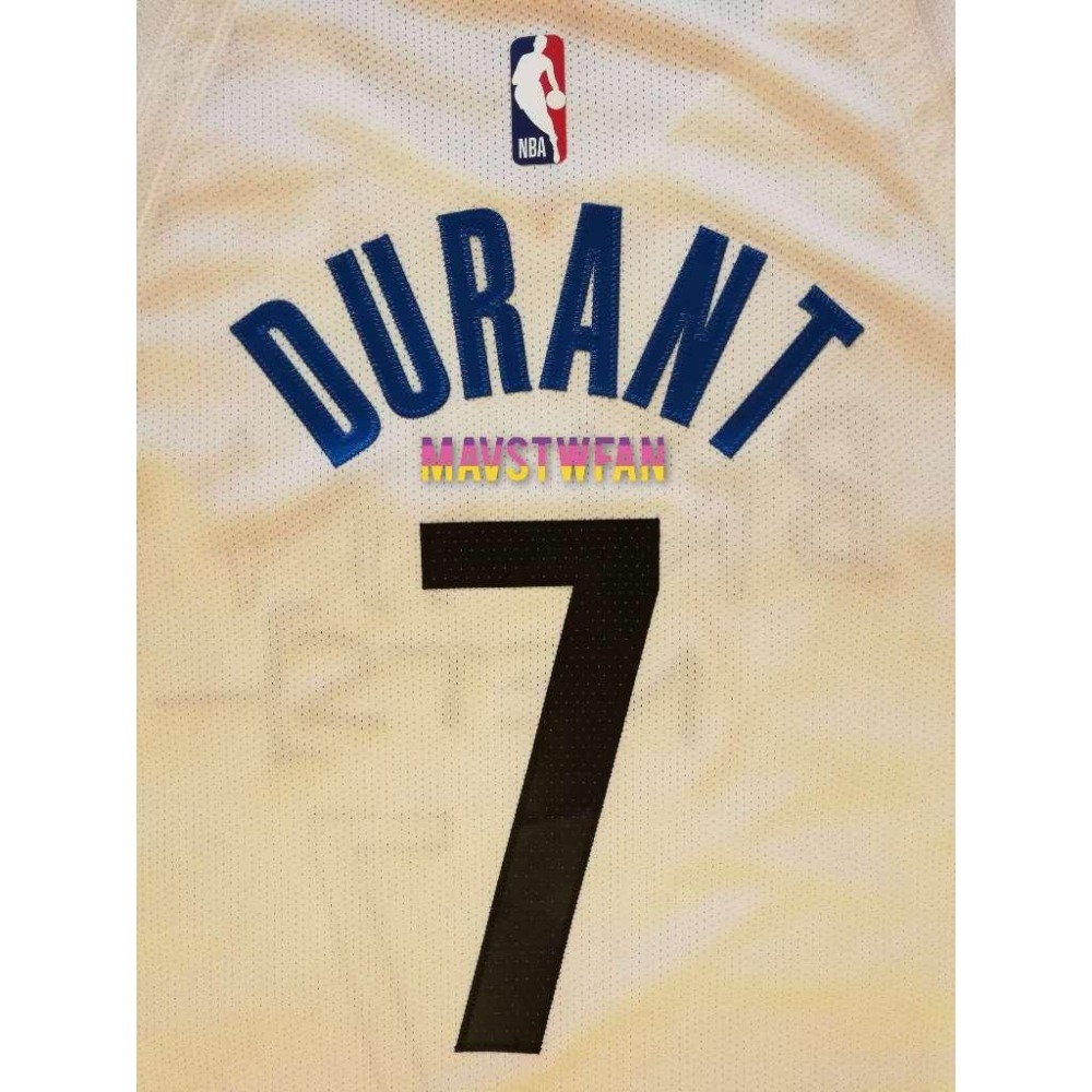 (全新現貨) Nike Kevin Durant 布魯克林籃網 22/23 城市版 AU 球衣 (場館限定原生贊助標)-細節圖4