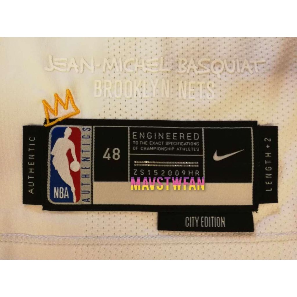 (全新現貨) Nike Kevin Durant 布魯克林籃網 22/23 城市版 AU 球衣 (場館限定原生贊助標)-細節圖6