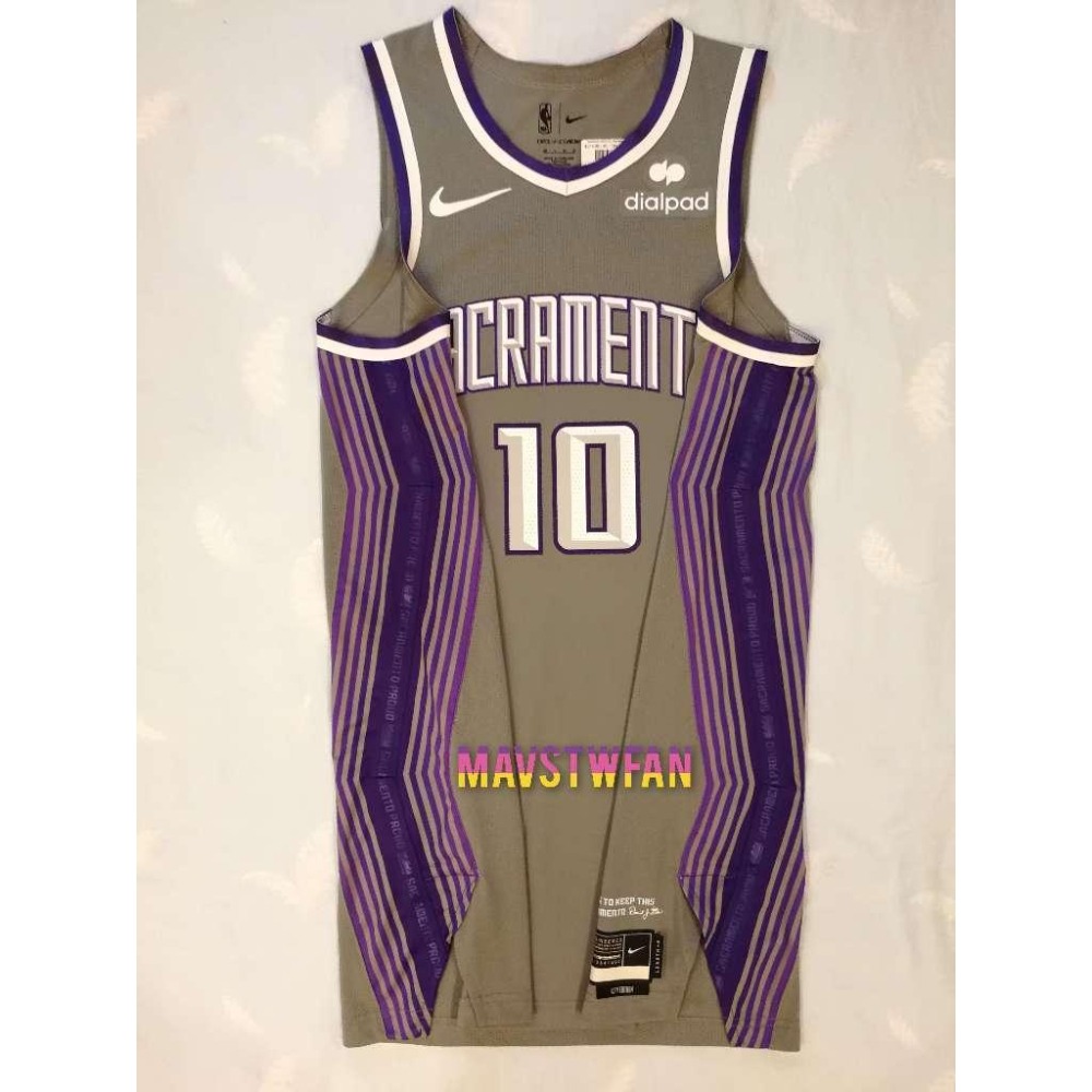 (全新現貨) Nike Domantas Sabonis 國王 22/23 城市版 G底板球衣 (46+4，原生贊助標)-細節圖6