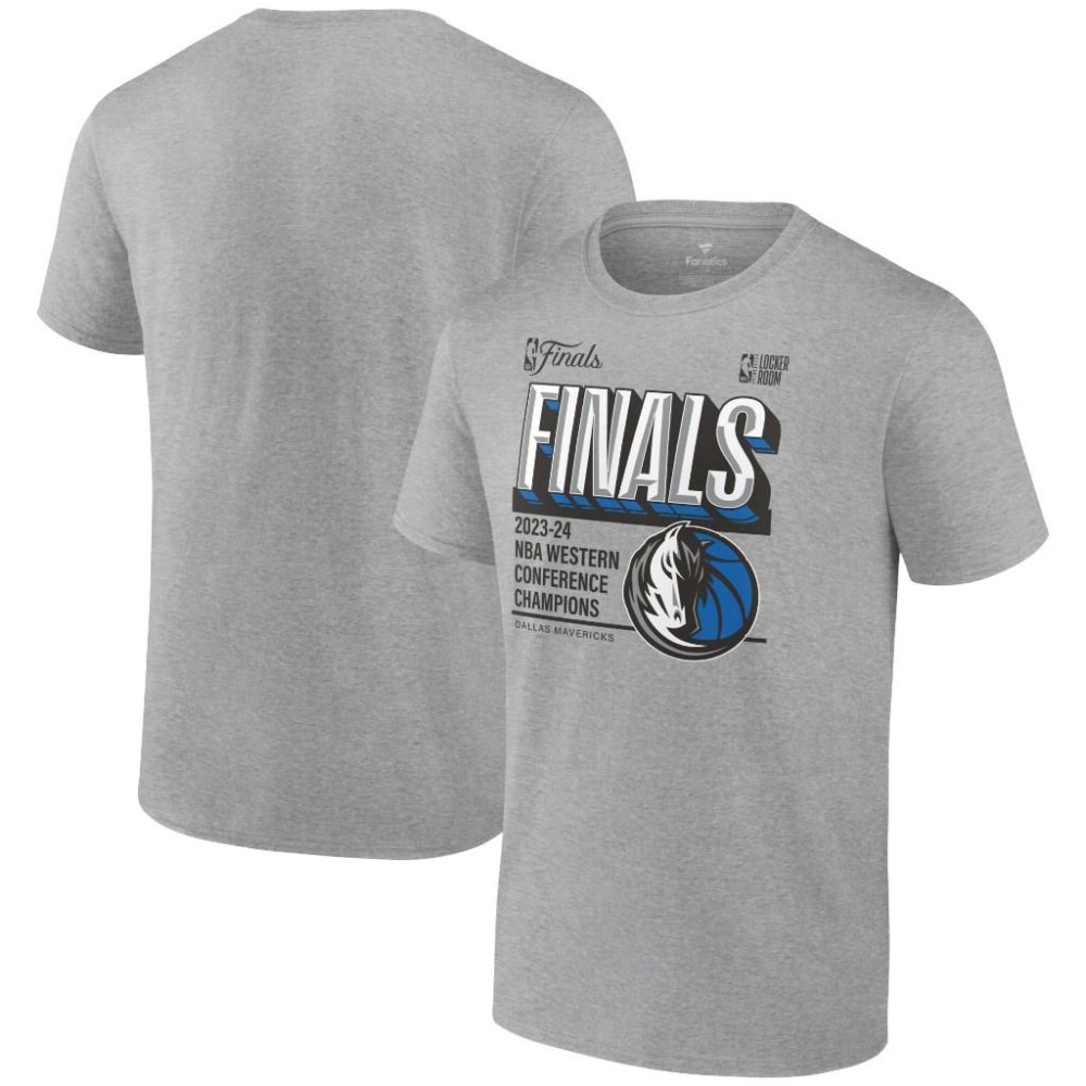 (新鮮現貨) Fanatics NBA 達拉斯獨行俠 2024 西區冠軍紀念短 T (Sz. M)-細節圖3
