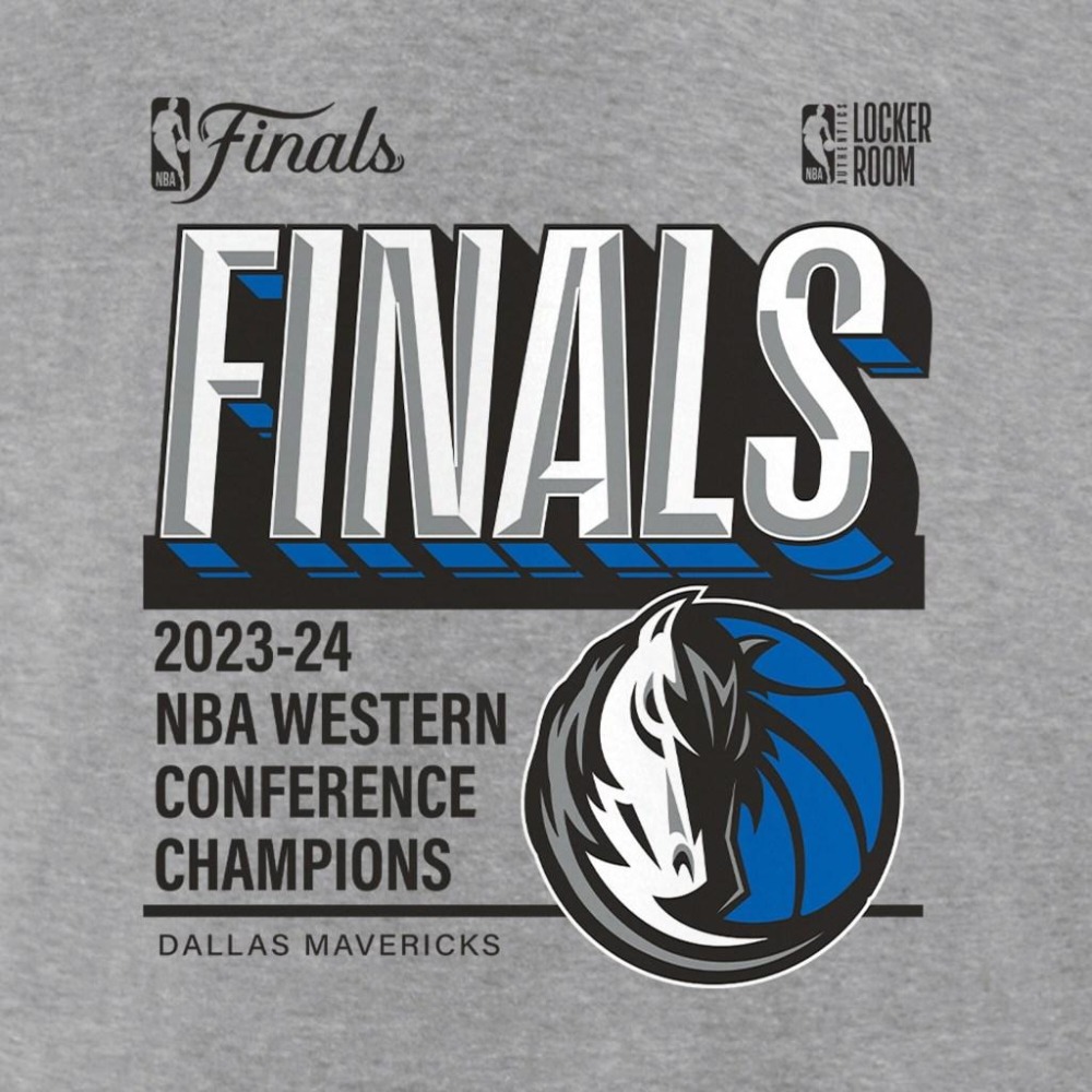 (新鮮現貨) Fanatics NBA 達拉斯獨行俠 2024 西區冠軍紀念短 T (Sz. M)-細節圖4