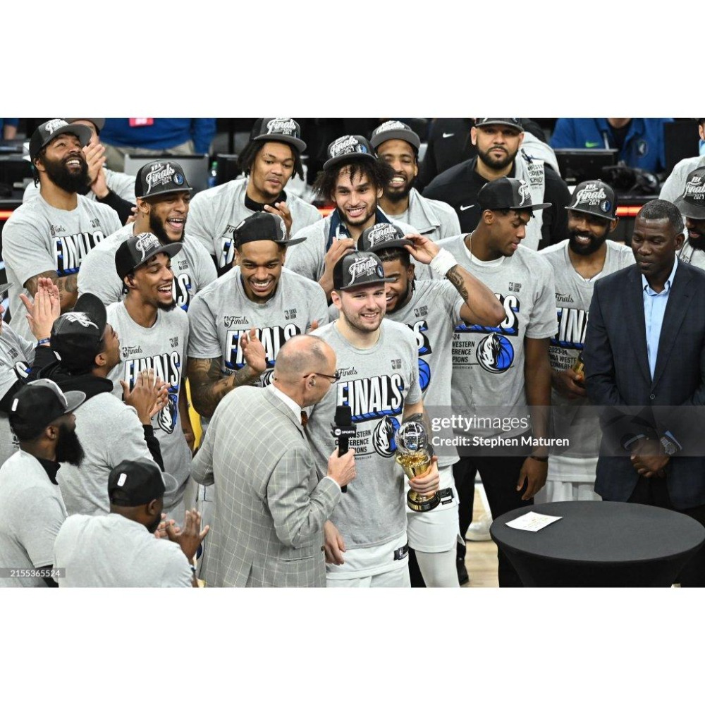 (新鮮現貨) Fanatics NBA 達拉斯獨行俠 2024 西區冠軍紀念短 T (Sz. M)-細節圖8