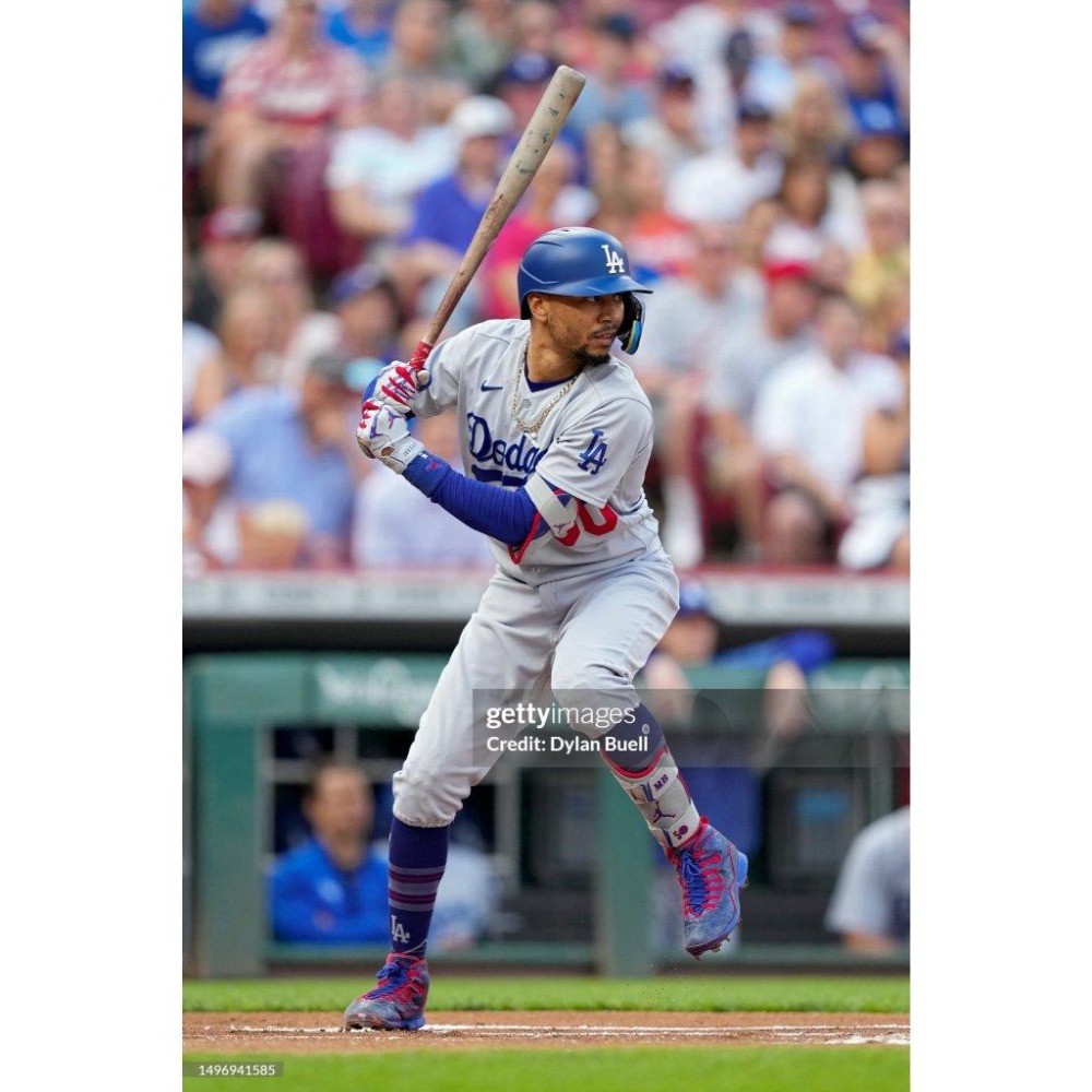 (最後一盒) 麥法蘭 MLB 2024 洛杉磯道奇 Mookie Betts「灰衣限定」6吋運動人偶-細節圖2