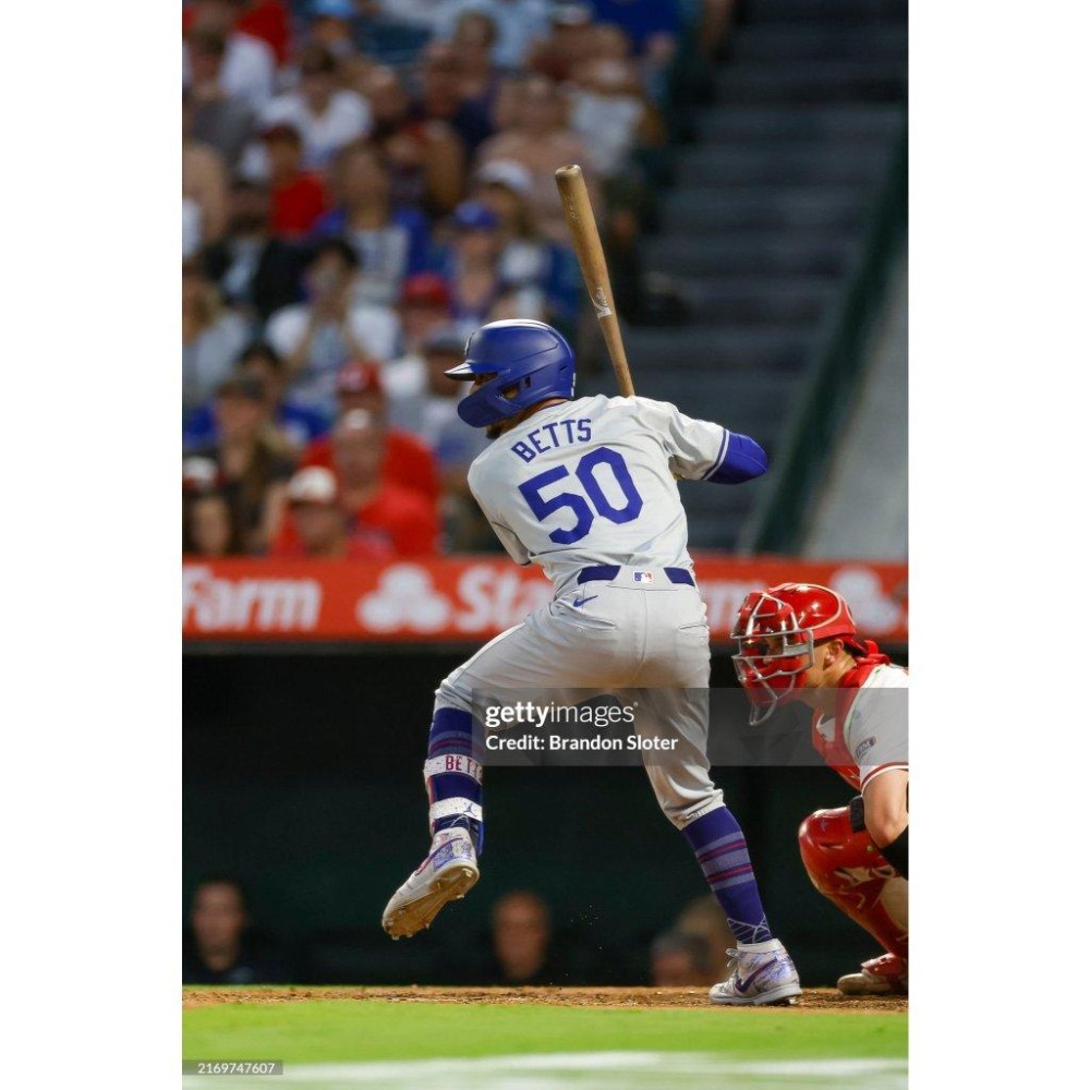 (最後一盒) 麥法蘭 MLB 2024 洛杉磯道奇 Mookie Betts「灰衣限定」6吋運動人偶-細節圖3