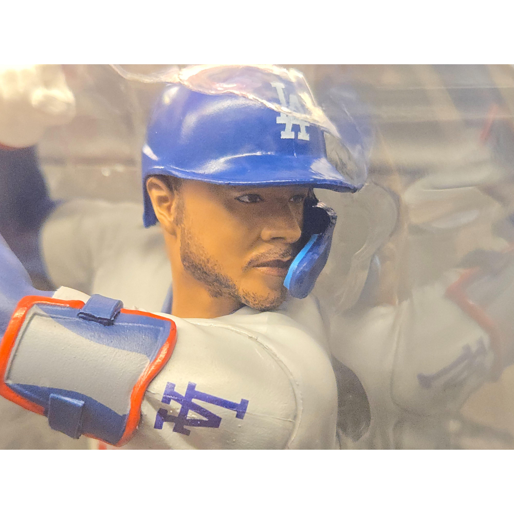 (最後一盒) 麥法蘭 MLB 2024 洛杉磯道奇 Mookie Betts「灰衣限定」6吋運動人偶-細節圖4