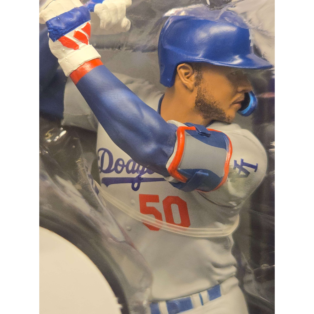 (最後一盒) 麥法蘭 MLB 2024 洛杉磯道奇 Mookie Betts「灰衣限定」6吋運動人偶-細節圖5