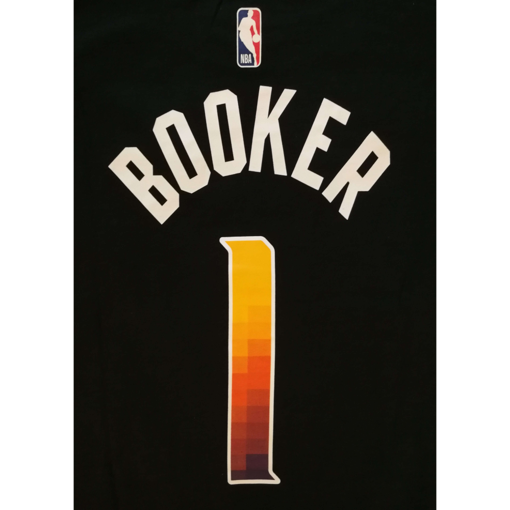 (全新特價) Nike NBA 鳳凰城太陽 Devin Booker 24/25 宣告版 背號 T (Sz. M)-細節圖6