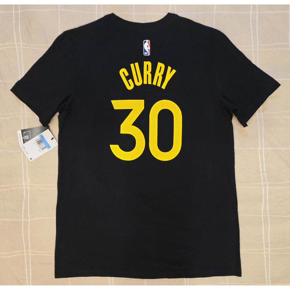 (全新特價) Nike NBA 金州勇士 Stephen Curry 24/25 宣告版 背號短T (Sz. M)-細節圖2