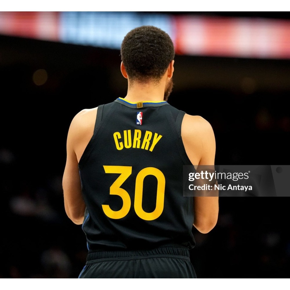 (全新特價) Nike NBA 金州勇士 Stephen Curry 24/25 宣告版 背號短T (Sz. M)-細節圖4