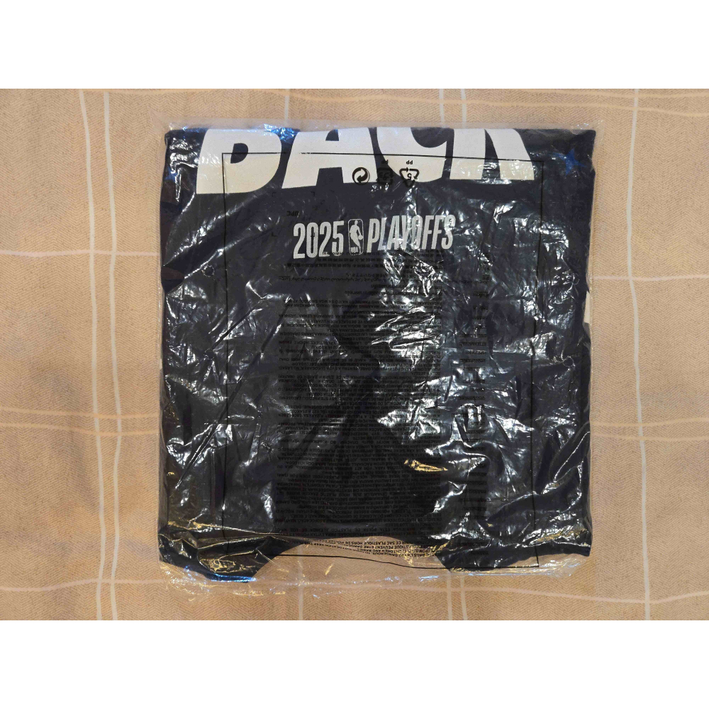 (全新現貨) Nike NBA 明尼蘇達灰狼 2025 季後賽「Wolves Back」口號短T (Sz. M)-細節圖9