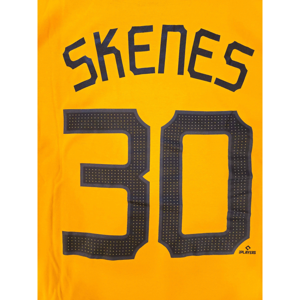 (全新現貨) Nike MLB 匹茲堡海盜 Paul Skenes 2025 城市版 背號短T (Sz. M)-細節圖6