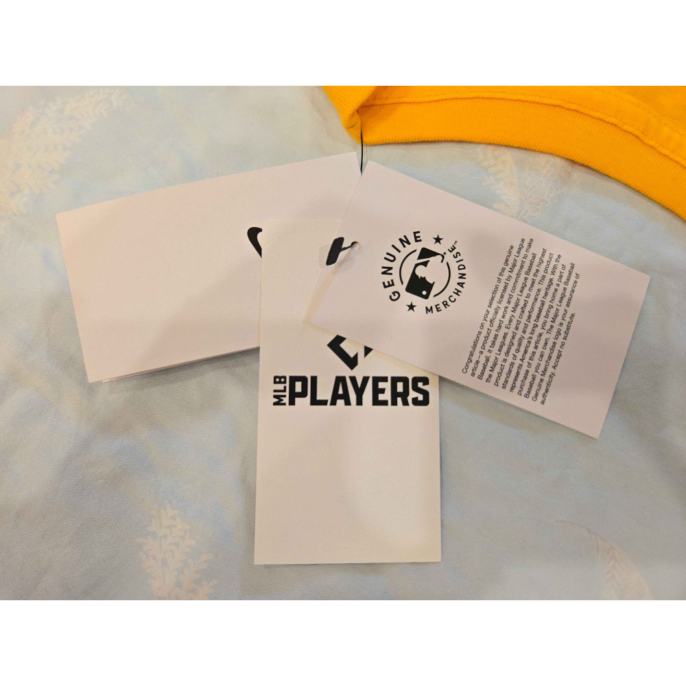 (全新現貨) Nike MLB 匹茲堡海盜 Paul Skenes 2025 城市版 背號短T (Sz. M)-細節圖8