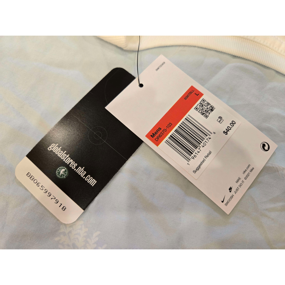 (出清特價) Nike NBA 達拉斯獨行俠 Luka Doncic 24/25 聯盟版 背號短T (Sz. L)-細節圖9