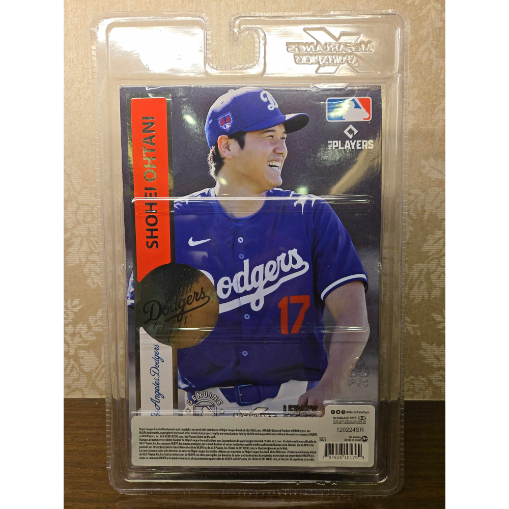 (再次到貨) 麥法蘭 MLB 2024 洛杉磯道奇 Shohei Ohtani 大谷翔平「白衣普版」6吋運動人偶-細節圖7
