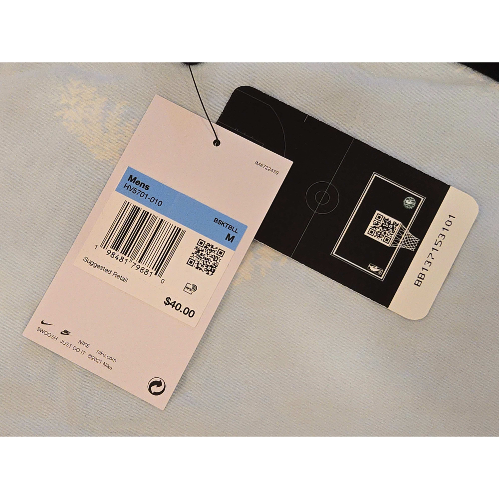 (新鮮現貨) Nike NBA 明尼蘇達灰狼 Anthony Edwards 25/26 復古版 背號短T (Sz.M)-細節圖9