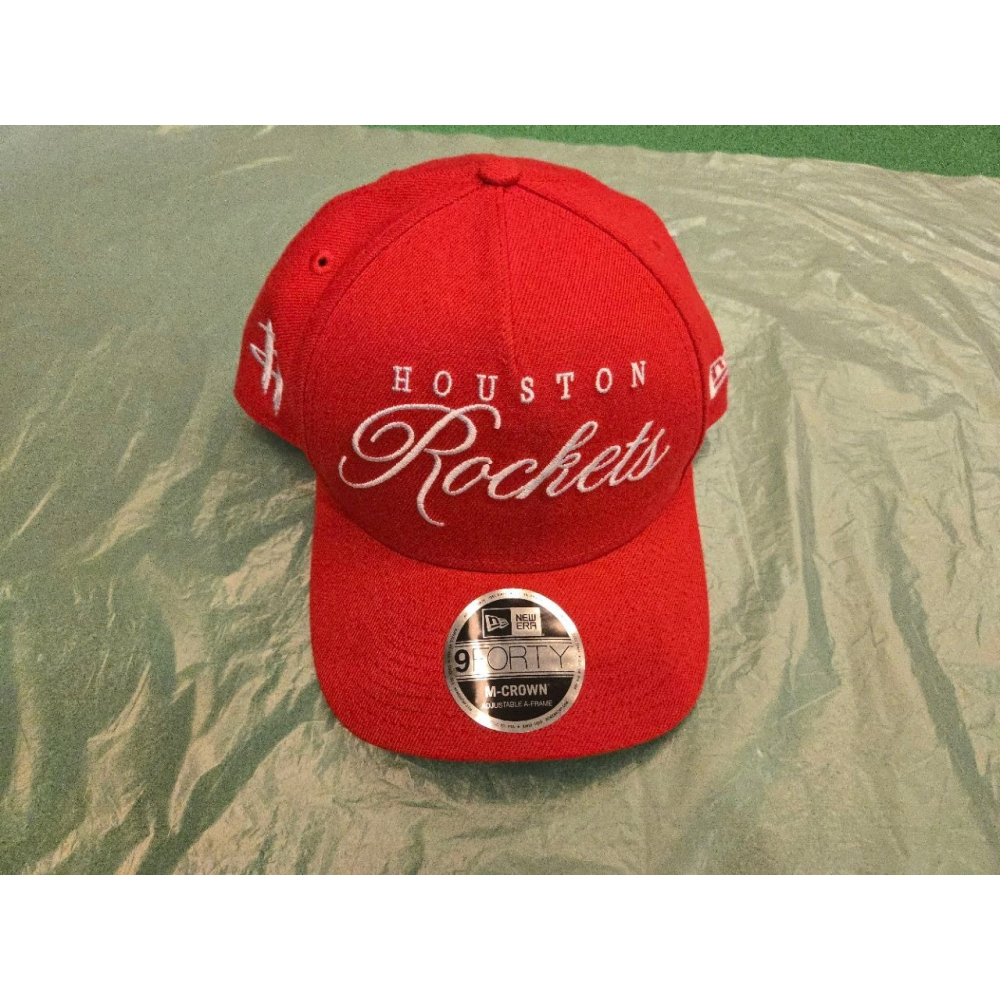 (限定下單) NBA 火箭隊網代購─Thompson 宣告版背號短T (Sz. L) + New Era 選秀可調式球帽-細節圖5