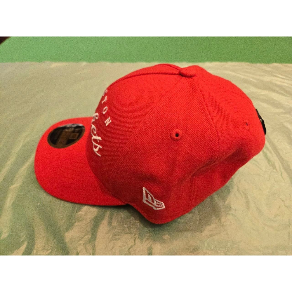 (限定下單) NBA 火箭隊網代購─Thompson 宣告版背號短T (Sz. L) + New Era 選秀可調式球帽-細節圖6