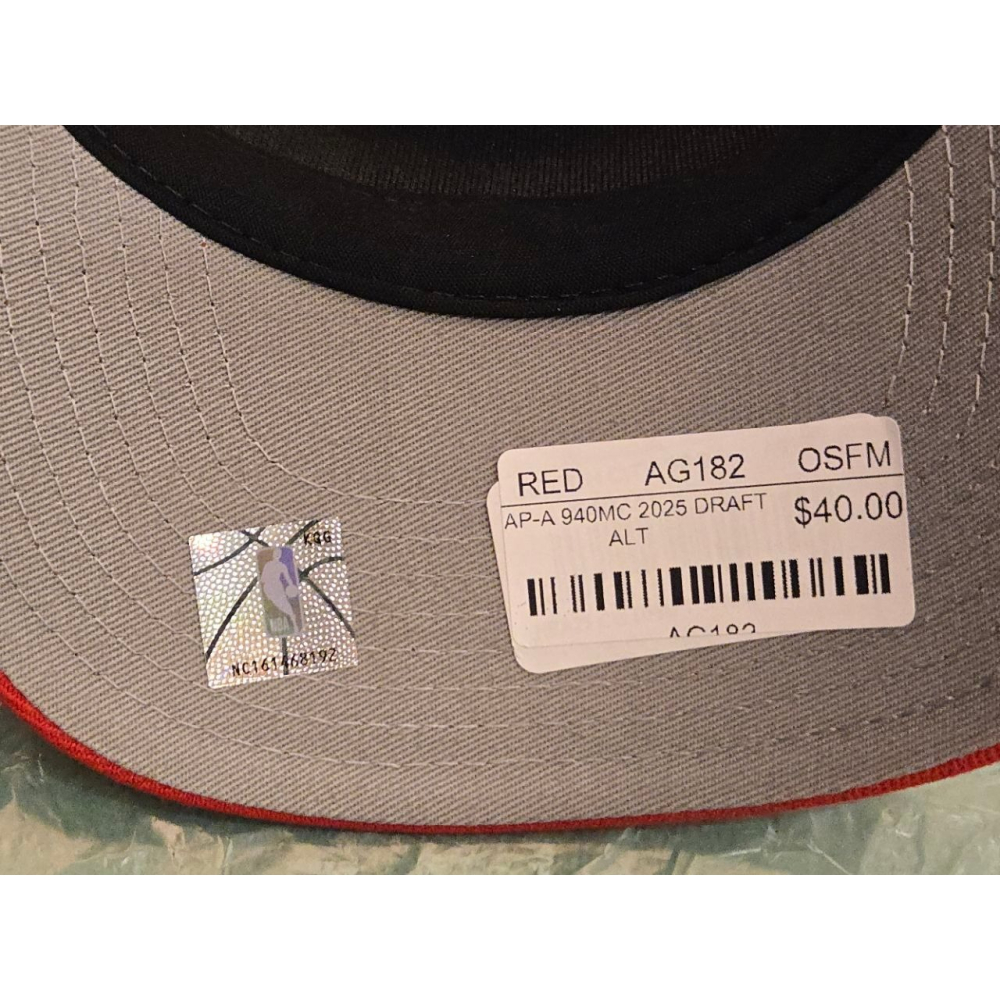 (限定下單) NBA 火箭隊網代購─Thompson 宣告版背號短T (Sz. L) + New Era 選秀可調式球帽-細節圖11