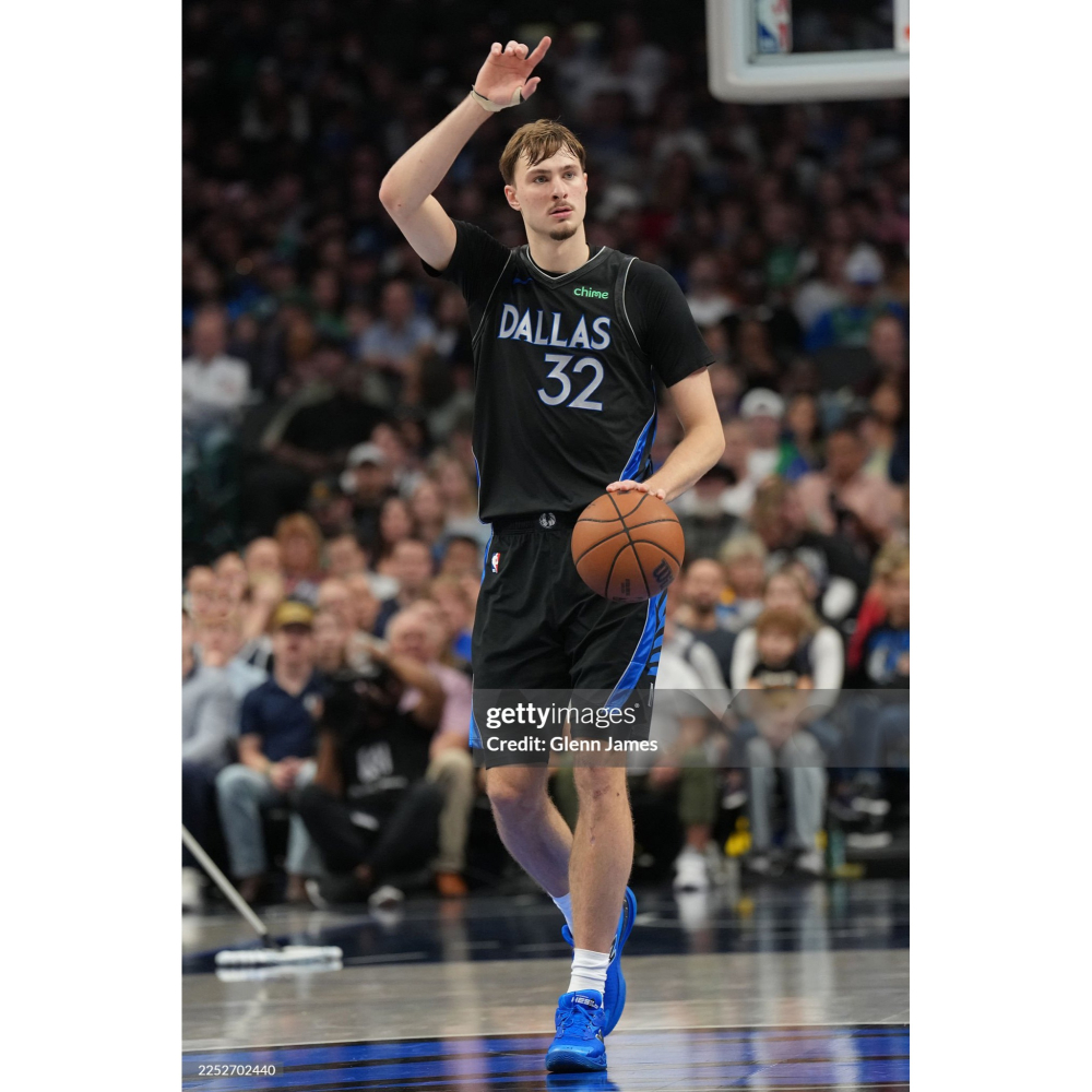 (最後一件) Nike NBA 達拉斯獨行俠 Cooper Flagg 25/26 城市版 背號短T (Sz. M)-細節圖3