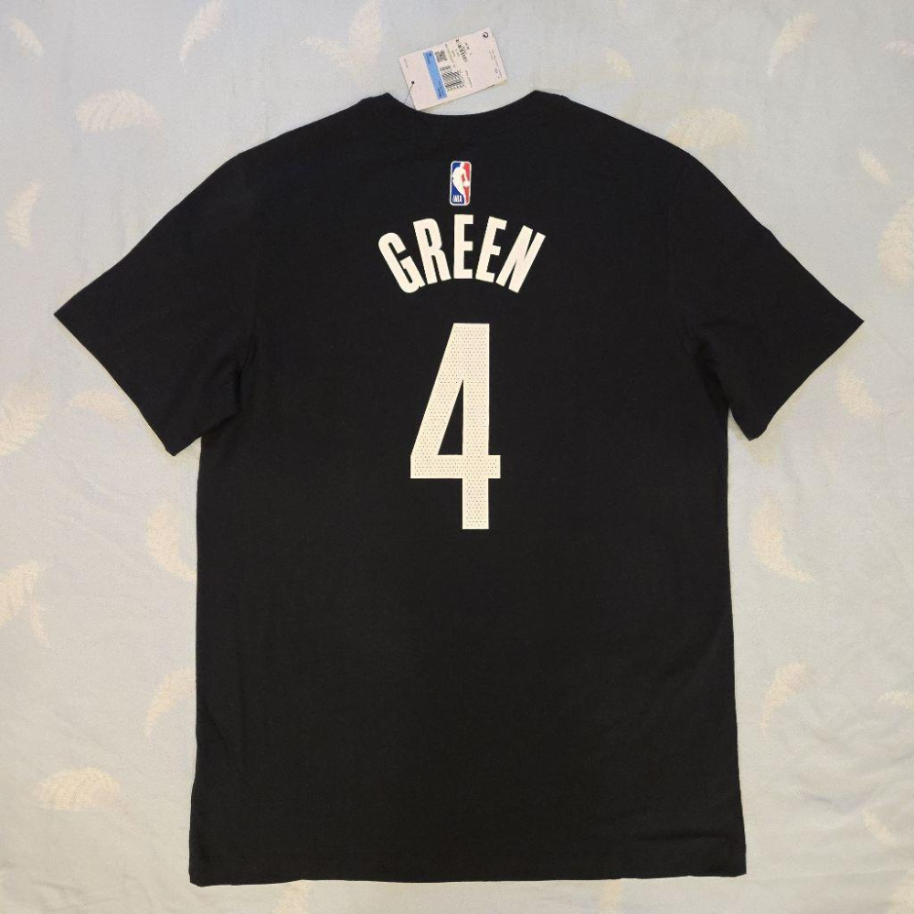(出清特價) Nike NBA 休士頓火箭 Jalen Green 23/24 宣告版 背號短T (Sz. M)-細節圖2