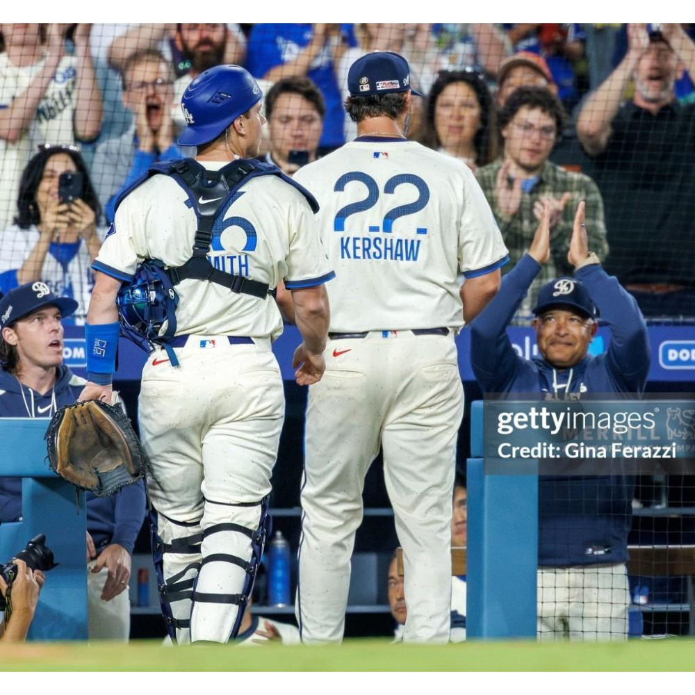 (全新現貨) Nike MLB 洛杉磯道奇 Clayton Kershaw 2025 城市版 背號短T (Sz. M)-細節圖4