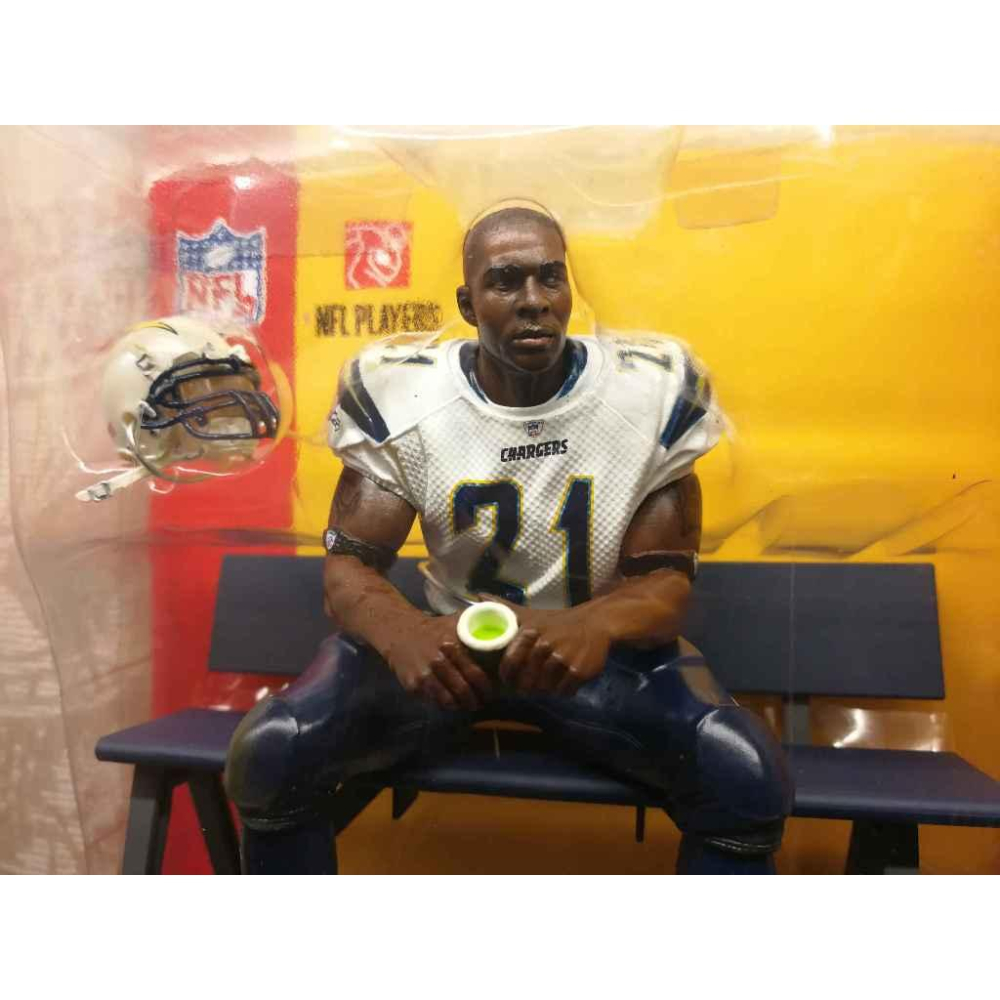 (出清特價) 麥法蘭 NFL 16 LaDainian Tomlinson 白衣變體 (非 NBA MLB)-細節圖2