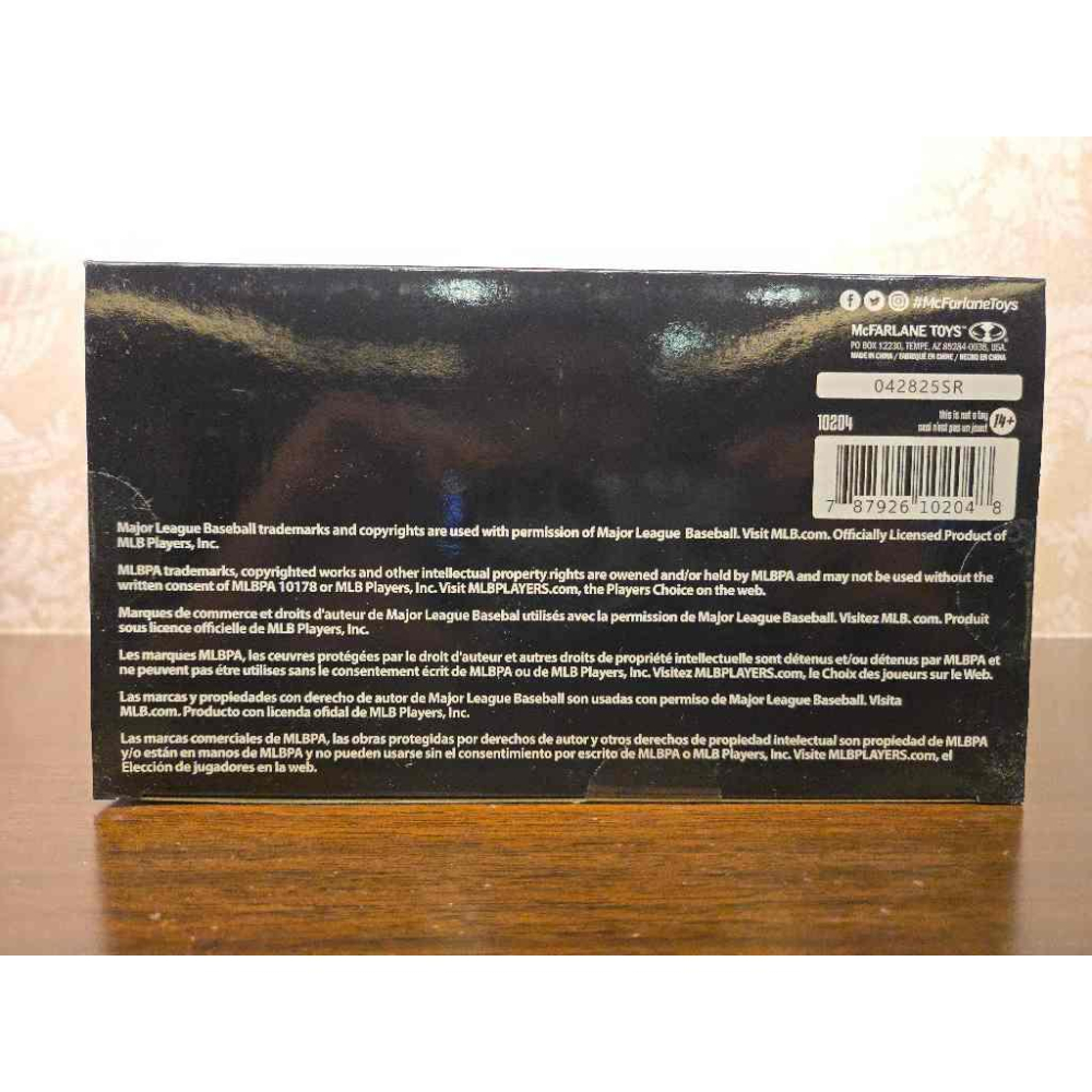 (全新現貨) 麥法蘭 MLB 2025 密爾瓦基釀酒人 Jackson Chourio「深藍衣普版」6 吋運動人偶-細節圖9