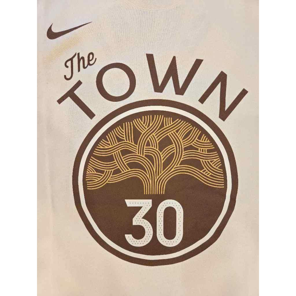 (全新現貨) Nike NBA 金州勇士 Stephen Curry 25/26 城市版 背號短T (Sz. M)-細節圖5