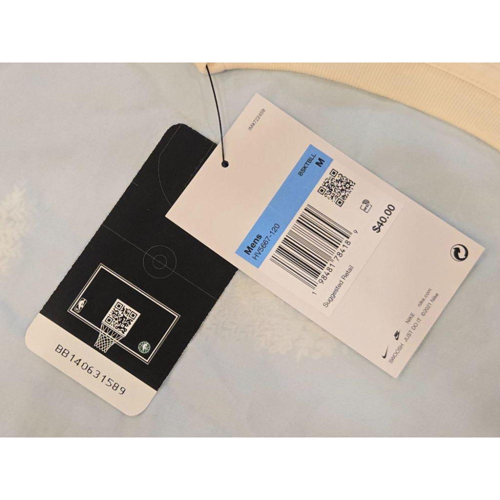 (全新現貨) Nike NBA 金州勇士 Stephen Curry 25/26 城市版 背號短T (Sz. M)-細節圖9