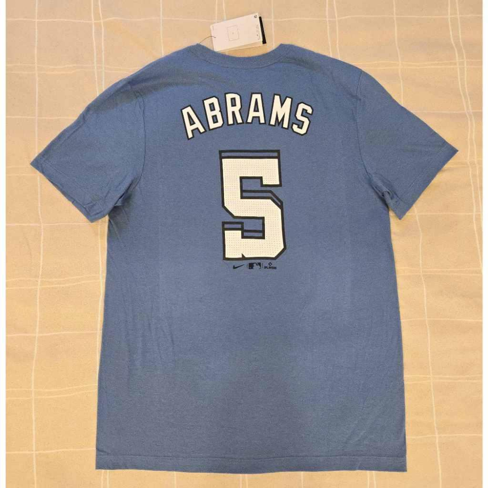 (全新現貨) Nike MLB 華盛頓國民 CJ Abrams 2025 城市版 背號短T (Sz. M)-細節圖2