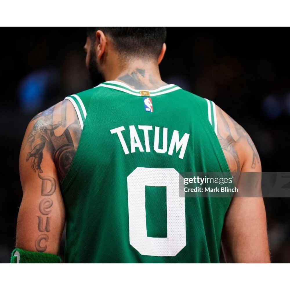 (新鮮現貨) Nike NBA 波士頓塞爾提克 Jayson Tatum 24/25 經典版 背號短T (Sz. M)-細節圖4