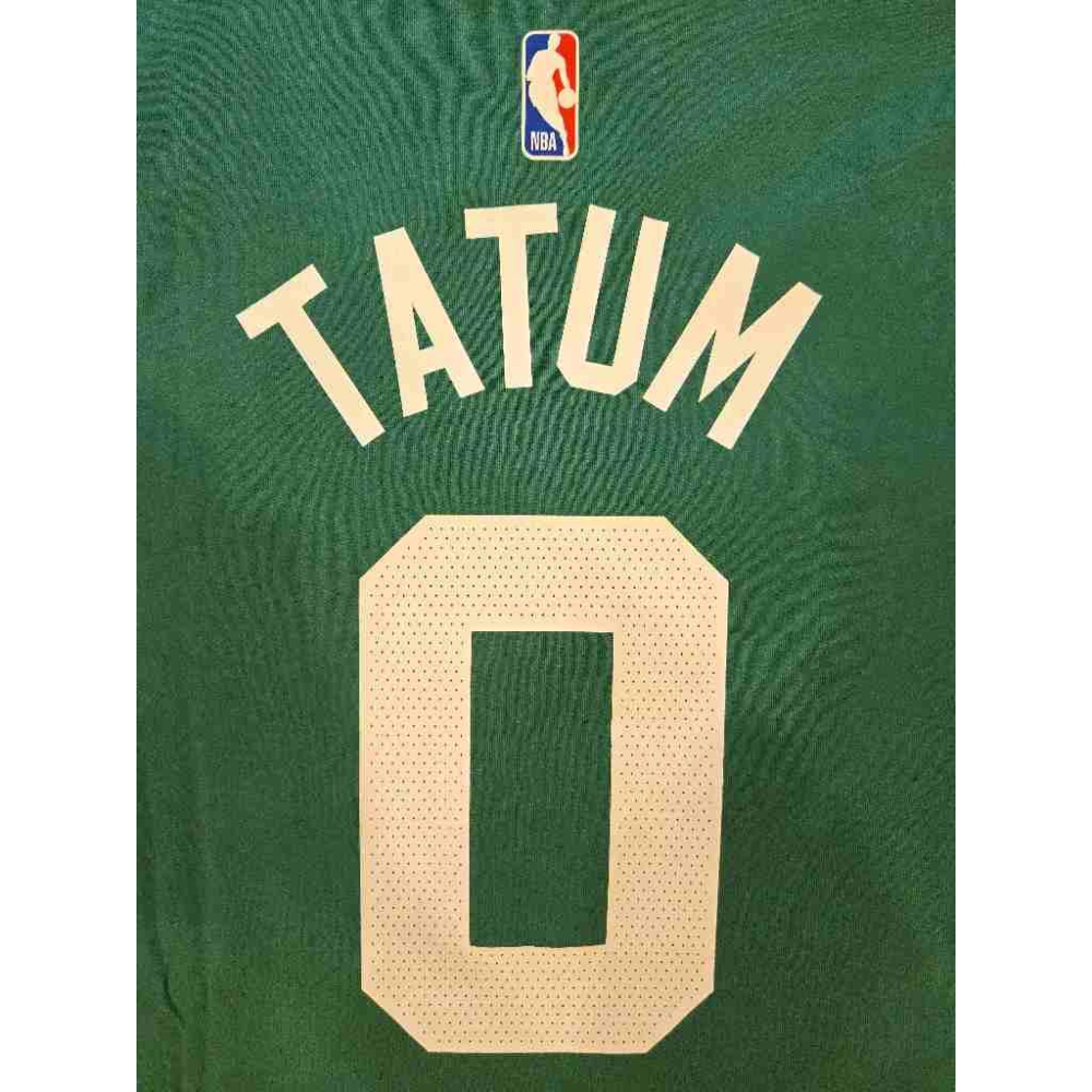 (新鮮現貨) Nike NBA 波士頓塞爾提克 Jayson Tatum 24/25 經典版 背號短T (Sz. M)-細節圖6