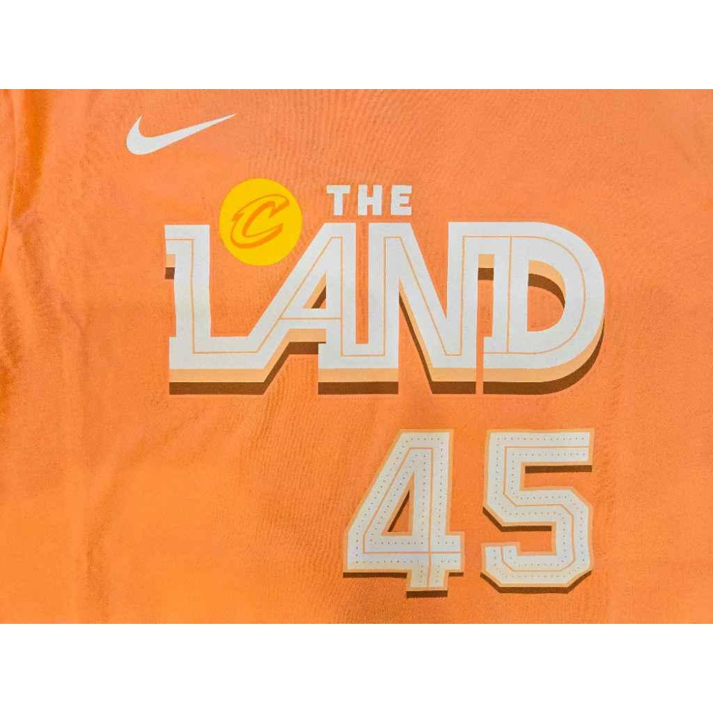 (全新現貨) Nike NBA 克里夫蘭騎士 Donovan Mitchell 25/26 城市版 背號短T (M)-細節圖5