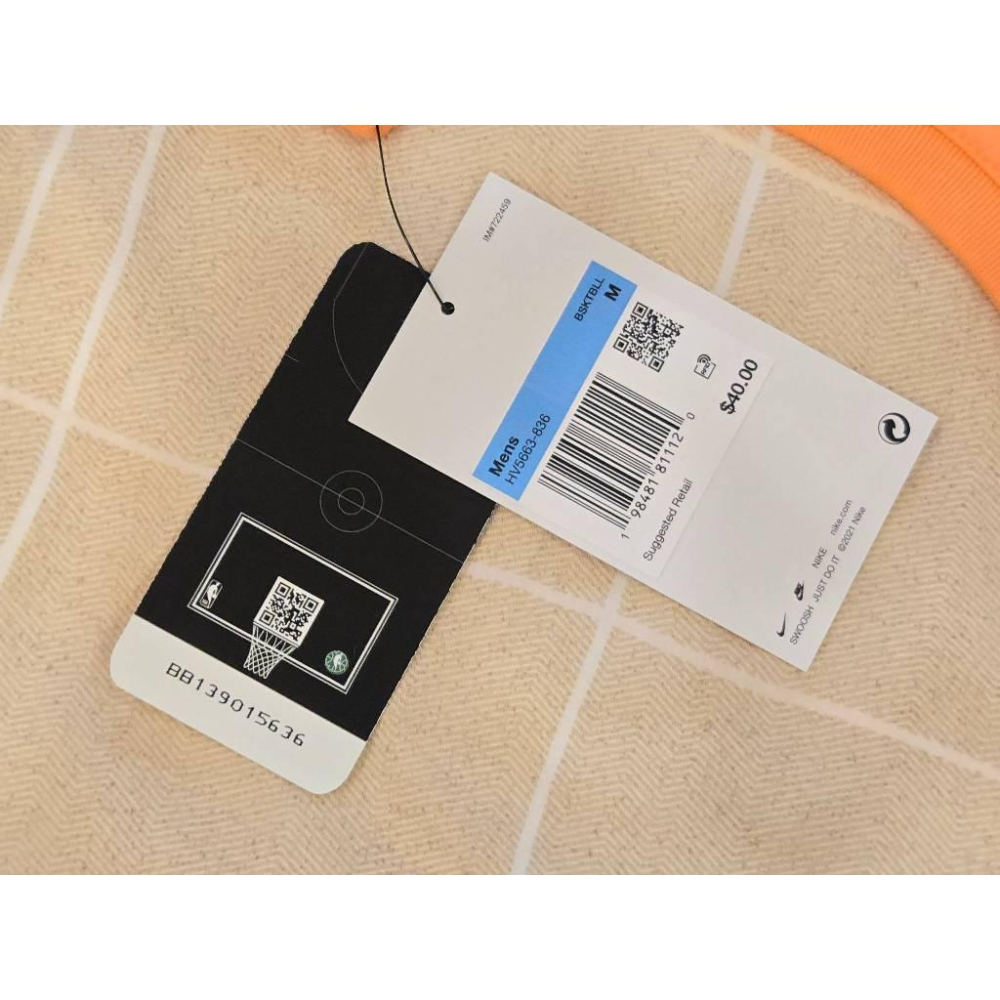 (全新現貨) Nike NBA 克里夫蘭騎士 Donovan Mitchell 25/26 城市版 背號短T (M)-細節圖9
